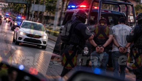 Persecución en Cuernavaca termina con dos detenidos y arma asegurada