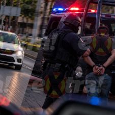 Persecución en Cuernavaca termina con dos detenidos y arma asegurada