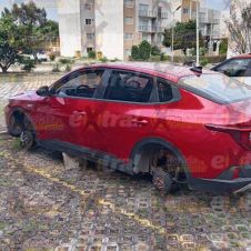 Robo de llantas en Yecapixtla