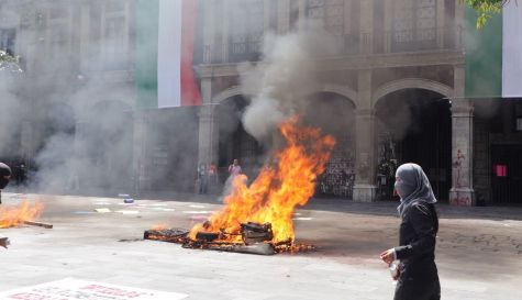 Protestas en Cuernavaca