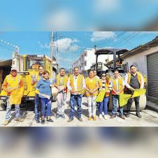 Inician obra de mejoramiento vial en Tres Marías en Huitzilac Inician obra de mejoramiento vial en Tres Marías en Huitzilac