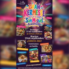 Gran kermés en San Miguel Acapantzingo: comida, bazar y convivencia familiar Gran kermés en San Miguel Acapantzingo: comida, bazar y convivencia familiar
