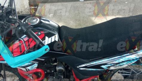 Moto robada en Temoac