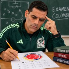 Rafael Márquez debuta como DT de la Selección Mexicana ante Colombia