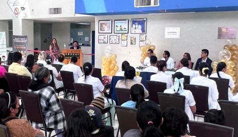 Reconocen a enfermeras del Hospital de la Niñez Morelense por atención de cáncer infantil