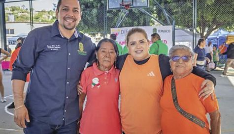 Realizan jornada de activación física en Temixco por el Día Naranja
