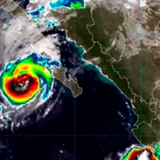 El huracán Polo tocará tierra en BCS este lunes Alerta y refugios