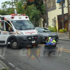 Atropellada en avenida Río Mayo: Motociclista embiste a mujer