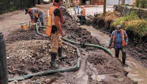 Informa alcalde Israel Piña sobre avances en seis obras públicas en Temixco