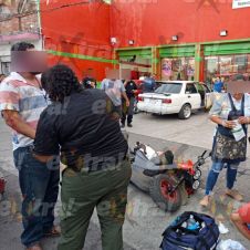 Choque de motos en Amayuca, Jantetelco deja tres heridos
