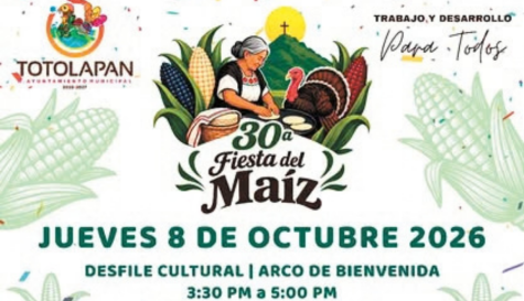 Fiesta del Maíz en Totolapan 2026 Cartelera, fechas y grupos