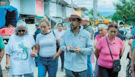 Comercio en Yautepec Obras y barda en tianguis Huerta Cárdenas