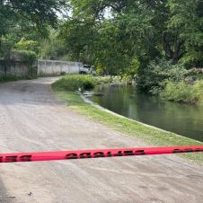 Hallan cadáver en canal de riego en Tetelpa, Zacatepec