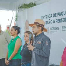 Yautepec entrega apoyos de Baño Seguro a adultos mayores