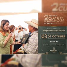 Conoce EN VIVO el balance de la Gobernadora Margarita González Saravia a dos años de gobierno