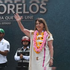 Margarita González Saravia refrenda la 4T en Morelos ante 20 mil personas