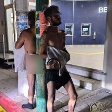 Amarran y golpean a dos hombres en el centro de Zacatepec