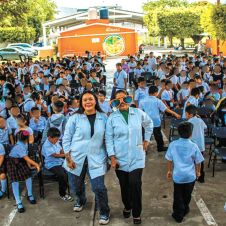 Niñas y niños de Temixco asumieron el compromiso de proteger el agua en sus hogares y planteles.