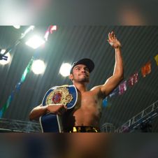 Luis Iron Boy Alvarado se corona campeón Intercontinental WBF en Emiliano Zapata