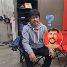 Mexicano Juan García gana 4.5 millones de pesos en reto de MrBeast