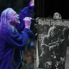Concierto de Iron Maiden en México 50 años de metal en el Estadio GNP
