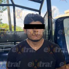 Delincuente detenido en Yautepec