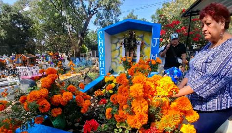 Temporada de fieles difuntos en Ocotepec