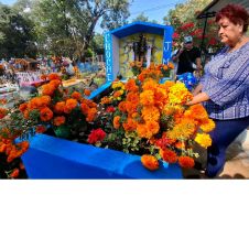 Temporada de fieles difuntos en Ocotepec