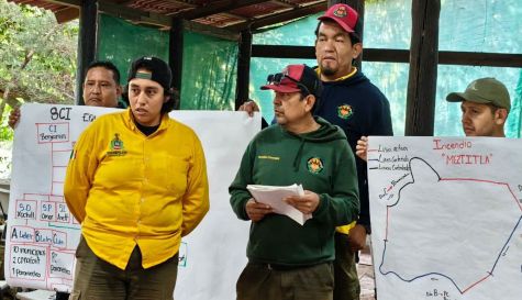 Tepoztlán capacita a brigadistas para combatir incendios forestales
