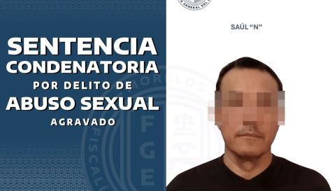 Sentencian a 14 años de prisión a hombre por abuso sexual en Zacatepec