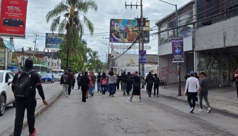 Marchan estudiantes de la Prepa 1 de la UAEM