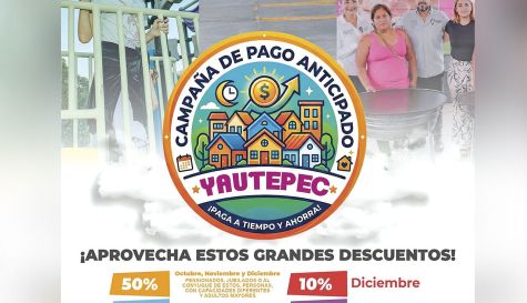 Yautepec da hasta 15% de descuento en pago de impuesto predial