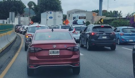 Cierres de la autopista por obras en la UAEM