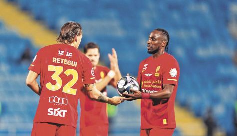 Julián Quiñones sufre gol anulado en la Liga de Campeones de Asia