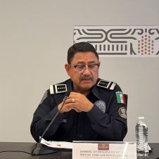 El titular de la SSPC, José Luis Bucio Quiroz