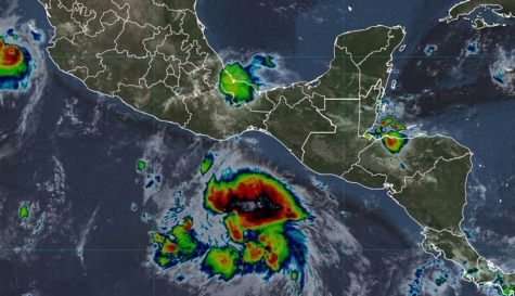 Tormenta tropical Trudy: estados afectados y trayectoria