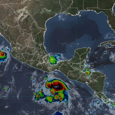 Tormenta tropical Trudy: estados afectados y trayectoria
