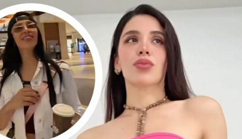 Emma Coronel: video muestra su salida de una tienda en Los Ángeles