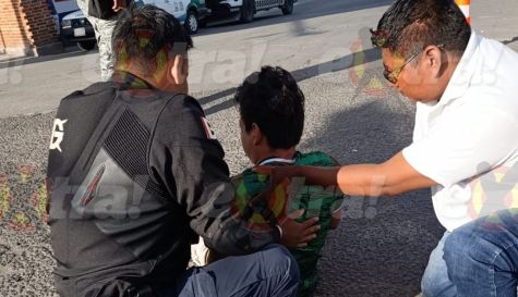 Atropellado en Cuautla, resultó con lesiones