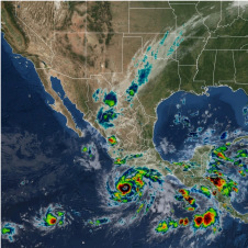 Huracán Trudy: estados en alerta y trayectoria este fin de semana