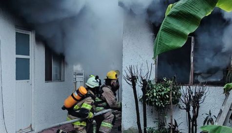 Incendio de una bodega en Cuautla