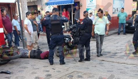 Dos motociclistas lesionados en Yecapixtla