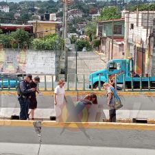 Atropellado en el Paso Express de Cuernavaca