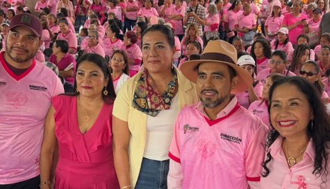 Conmemoración del Día de la Lucha contra el Cáncer en Yautepec