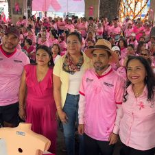 Conmemoración del Día de la Lucha contra el Cáncer en Yautepec