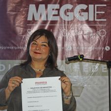 Meggie Salgado Ponce se registra por la 4T en Cuernavaca