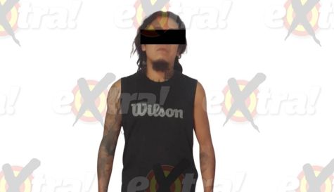 Sujeto detenido por intentar desarmar a un oficial