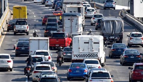 Caos vial en el Paso Express
