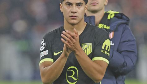 Obed Vargas debuta en la Champions League con el Atlético