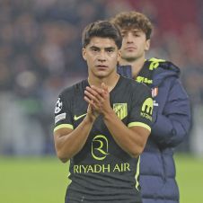 Obed Vargas debuta en la Champions League con el Atlético